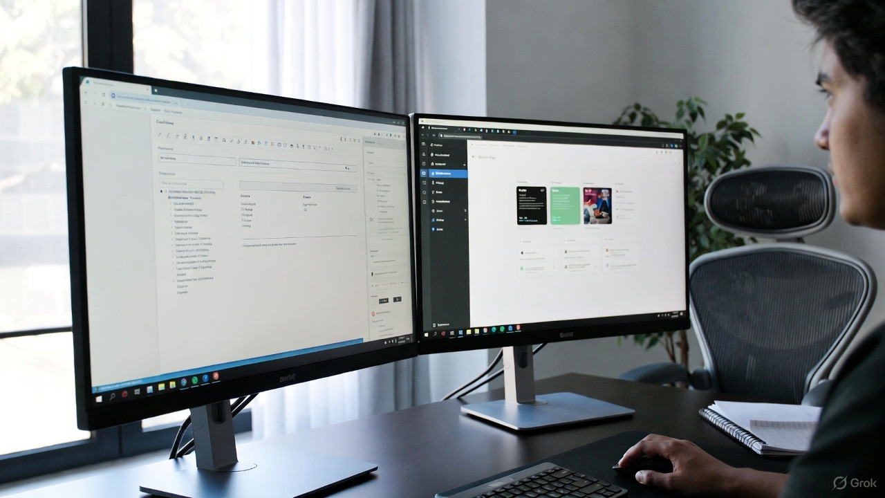 Double écran : comment configurer deux moniteurs pour maximiser votre productivité