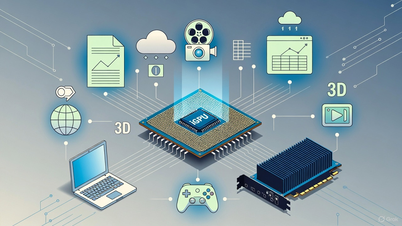 iGPU : comprendre le processeur graphique intégré et savoir s’il vous convient