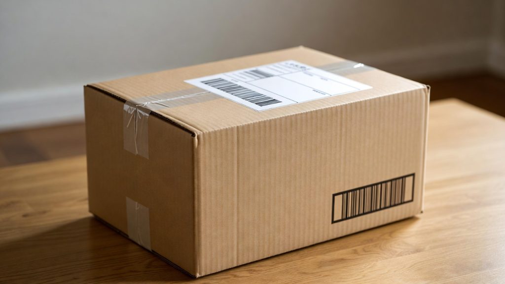 Colis en attente de livraison