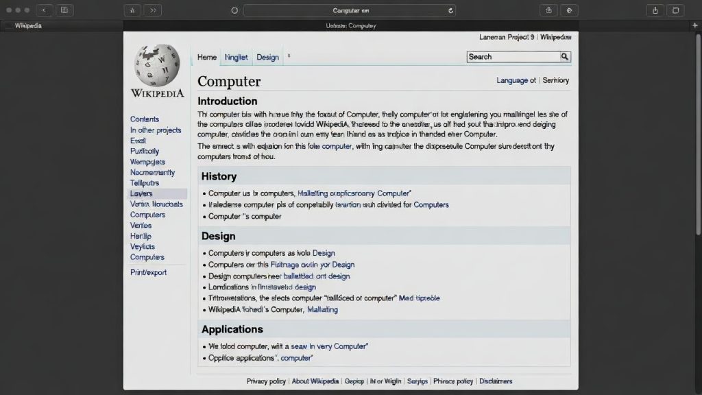 Wikipedia : encyclopédia collaborative en ligne