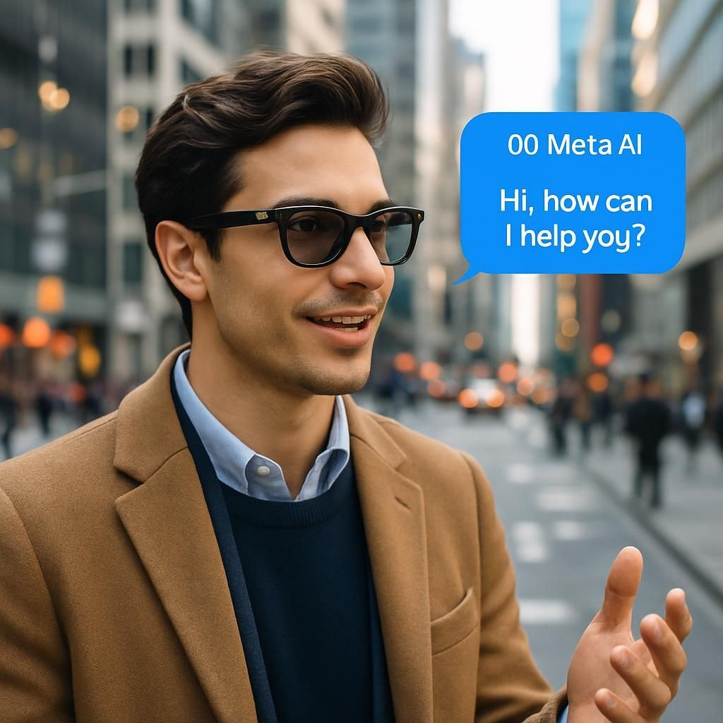 Découvrez les lunettes Meta connectées, une révolution IA qui transforme votre vision du monde grâce à une technologie innovante et immersive.