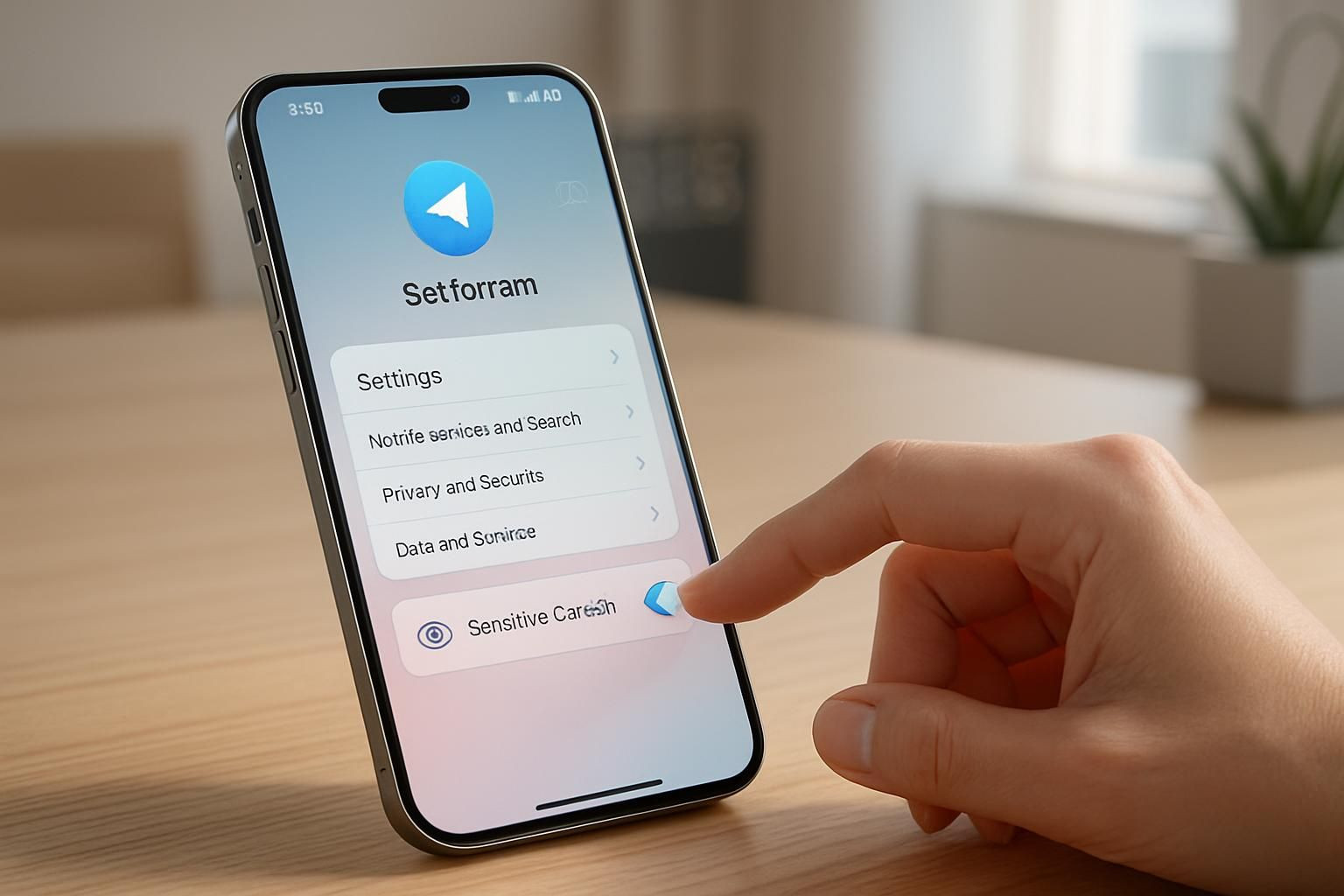 découvrez comment activer le contenu sensible sur telegram iphone en 2026 grâce à notre guide étape par étape simple et rapide.