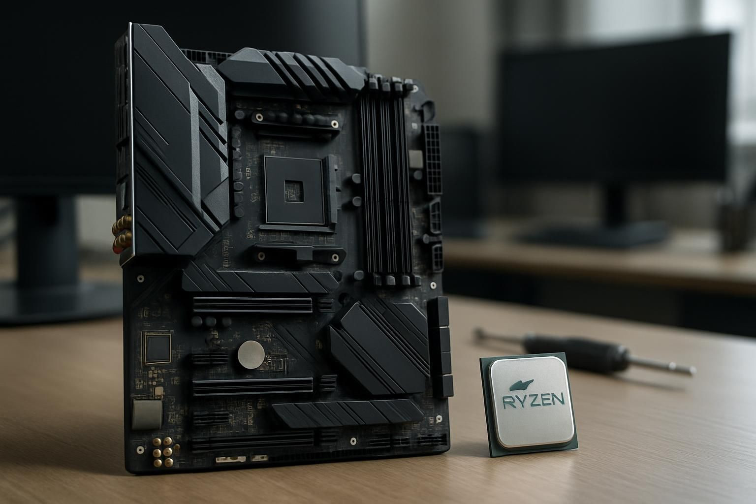 Quelle carte mère choisir pour un processeur amd ryzen ?