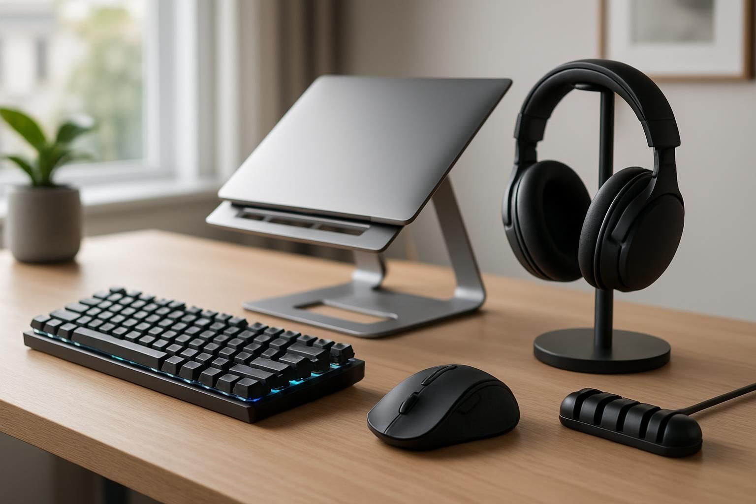 Découvrez les 5 accessoires indispensables pour optimiser votre bureau informatique, améliorer votre confort et booster votre productivité au quotidien.