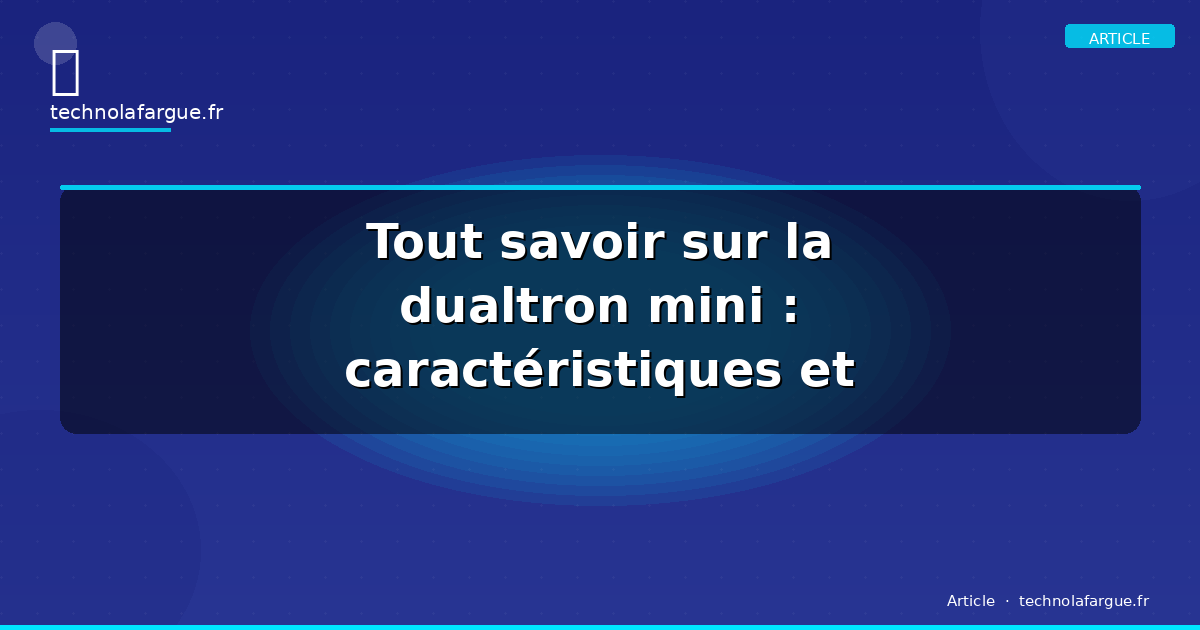 Tout savoir sur la dualtron mini : caractéristiques et avantages
